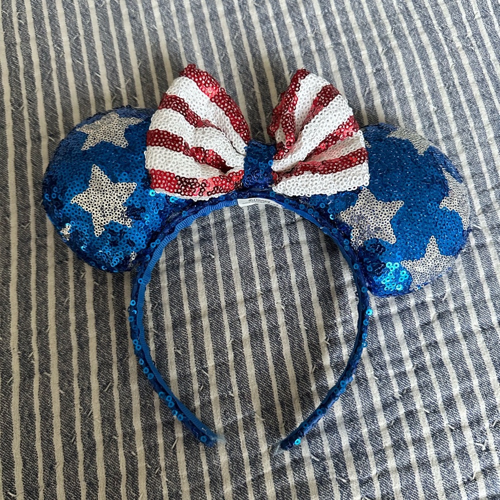Stars and Stripes Minnie headband